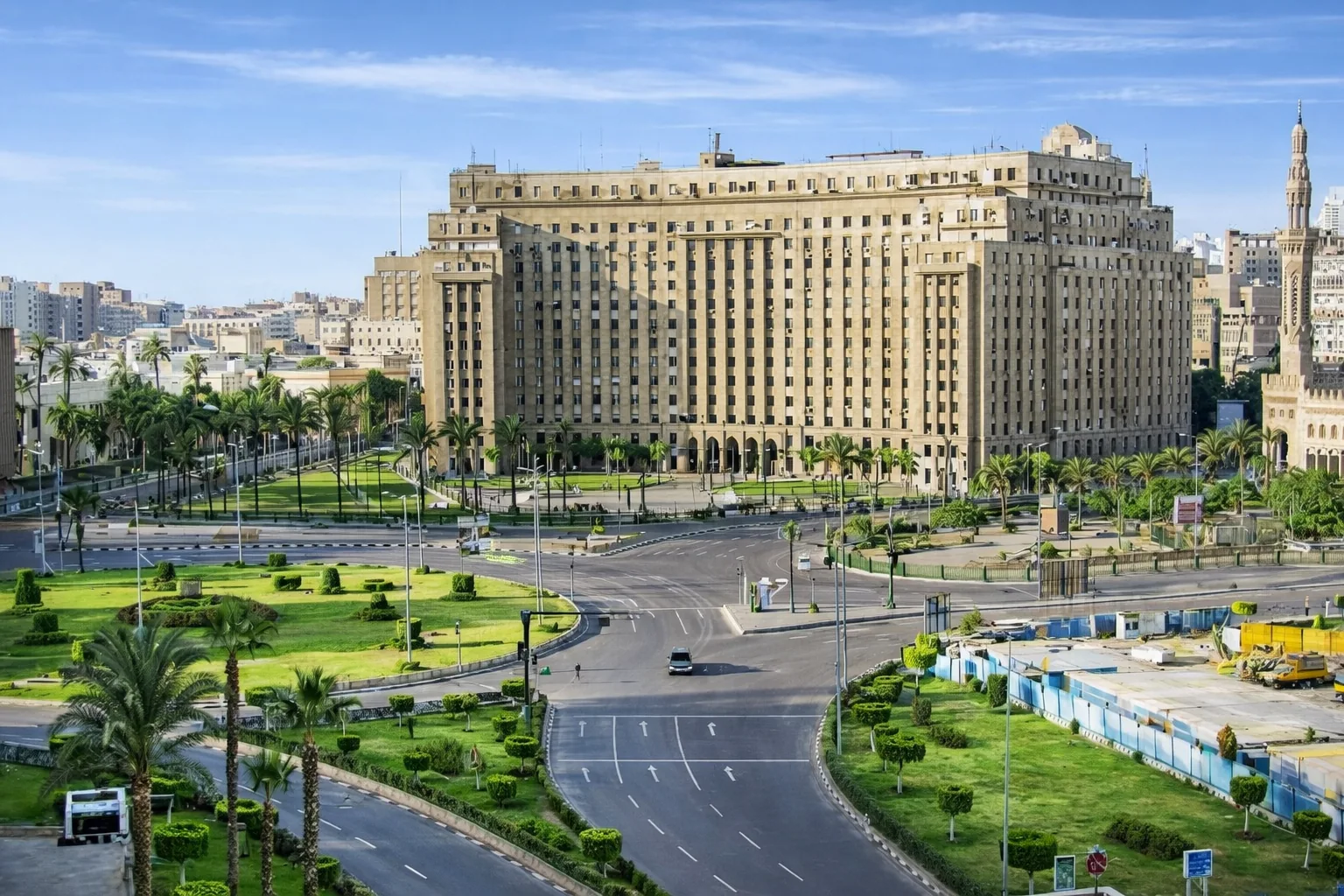 Mogamma Al Tahrir - historic MOMEN landmark in Cairo